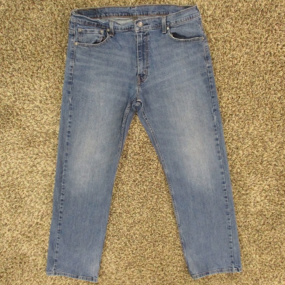 Levi's Jeans Men's‎ 37x32 Medium Wash 569 Loose Straight Fit Baggy Denim - Picture 1 of 8